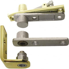 Stanley - Pivot Hinges Finish/Coating: Satin Chrome Material: Brass - Caliber Tooling