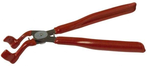 Mag-Mate - 9-3/4" OAL, Spark Plug Boot Pliers - 45° Jaw, 90 Durometer Plastic Handles - Caliber Tooling