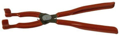 Mag-Mate - 11" OAL, Spark Plug Boot Pliers - Straight Jaw, 90 Durometer Plastic Handles - Caliber Tooling