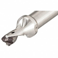 Iscar - 0.945" to 0.98" Diam, 1.5xD, 1.42" Max Depth, 1-1/4" Shank Diam, 5.27" OAL, Replaceable-Tip Drill - FCP, ICK, ICK-2M, ICM, ICN, ICP, iCP-2M Insert, 24 Seat Size, 55046304 Toolholder, Series SumoCham - Caliber Tooling