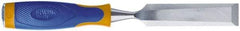 Irwin - 10-1/4" OAL x 1" Blade Width Wood Chisel - ProTouch Handle - Caliber Tooling