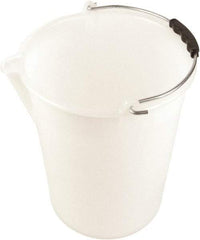 Dynalon Labware - 3-3/16 Gal Translucent Tapered Conical Polyethylene Bucket - 11-13/16" High x 11" Diam - Caliber Tooling