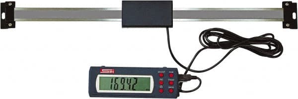 SPI - Electronic Linear Scales Maximum Measurement (Inch): 40 Horizontal or Vertical: Horizontal, Vertical - Caliber Tooling