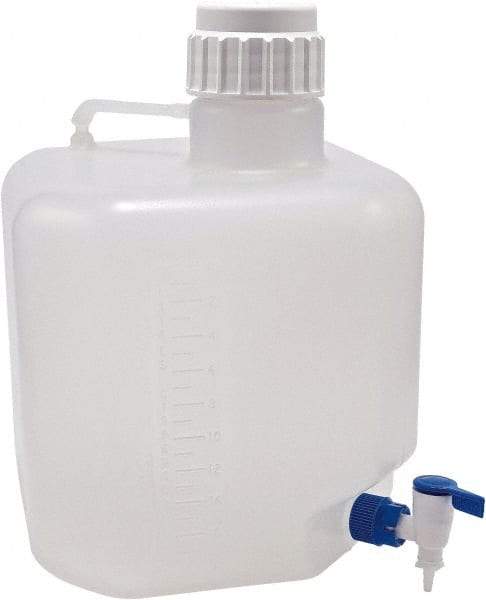 Dynalon Labware - 20,000 mL Carboy - Polypropylene, Translucent, 16-1/2" High x 11.8" Diam, 90mm Cap - Caliber Tooling