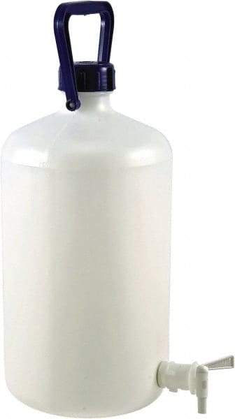 Dynalon Labware - 10,000 mL Carboy - Polyethylene, Translucent, 8.3" High x 8.3" Diam - Caliber Tooling