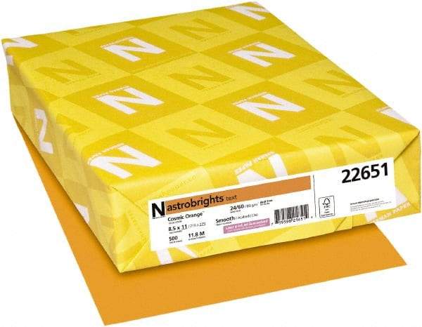 Neenah Paper - Cosmic Orange Colored Copy Paper - Use with Laser Printers, Inkjet Printers, Copiers - Caliber Tooling