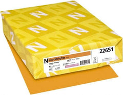 Neenah Paper - Cosmic Orange Colored Copy Paper - Use with Laser Printers, Inkjet Printers, Copiers - Caliber Tooling