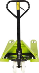 Vestil - 5,500 Lb Capacity, 7-3/4" Lift Hand Pallet Truck - 3-1/4" to 7-3/4" Lift Height, 48" Fork Length x 27" Fork Width, 27" Overall Width - Caliber Tooling