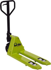 Vestil - 5,500 Lb Capacity, 7-7/8" Lift Hand Pallet Truck - 3-3/8" to 7.88" Lift Height, 32" Fork Length x 16" Fork Width, 15-3/4" Overall Width - Caliber Tooling