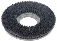 Clarke - 14" Diam Scrubbing Brush - 14" Machine, Black Pad, Polypropylene - Caliber Tooling