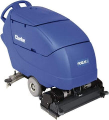 Clarke - 28" Cleaning Width, Battery Powered Floor Scrubber - 0.81 hp, 613 RPM, 23 Gal Tank Capacity - Caliber Tooling