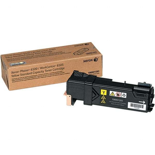 Xerox - Yellow Toner Cartridge - Use with Xerox Phaser 6500, WorkCentre 6505 - Caliber Tooling