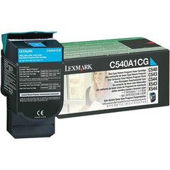 Lexmark - Cyan Toner Cartridge - Use with Lexmark C540n, C543dn, C544dn, C544dtn, C544dw, C544n, C546dtn, X543dn, X544dn, X544dtn, X544dw, X544n, X546dtn - Caliber Tooling