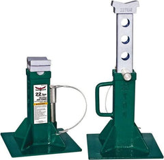 Safeguard - 44,000 Lb Capacity Jack Stand - 13-3/8 to 19-5/8" High - Caliber Tooling