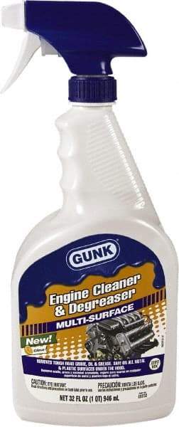 Gunk - Proprietary Formula Engine Cleaner/Degreaser - 32 oz Spray Bottle - Caliber Tooling