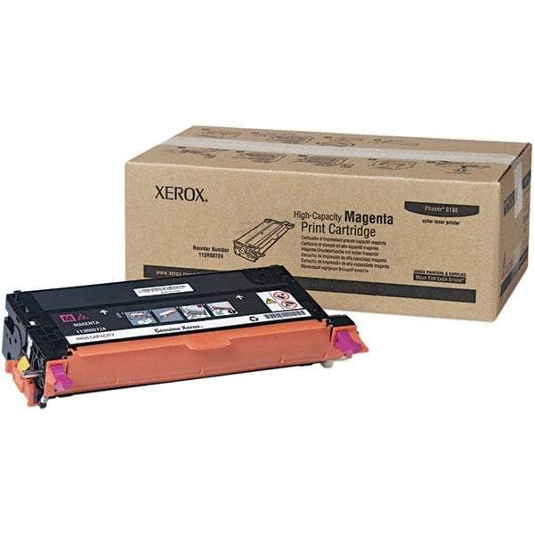 Xerox - Magenta Toner Cartridge - Use with Xerox Phaser 6180 - Caliber Tooling