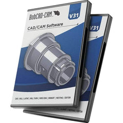 BobCAD-CAM - BobCAD-CAM V30 Mill 5 Axis Pro CD-ROM - Caliber Tooling