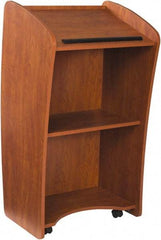 Oklahoma Sound - Wood Full Floor Lectern - 21" Deep x 24" Wide x 46" High - Caliber Tooling