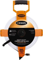 Keson - 300' x 1/2" Tape Measure - 1/8" Graduation - Caliber Tooling