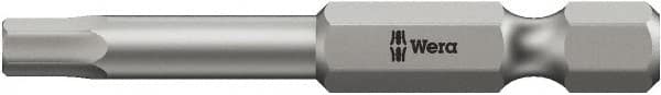 Wera - 0.1563" Hex Bit - 1/4" Hex Drive, 6" OAL - Caliber Tooling