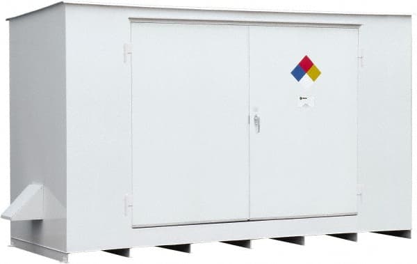 Enpac - Outdoor Safety Storage Buildings Number of Drums: 12 Fire Rated: Yes - Caliber Tooling