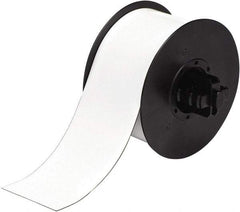 Brady - 2-1/2" Wide x 300" Long, White Magnetic Magnetic Tape - For BBP30 Label Printer, BBP33 Label Printer, BBP35 Multicolor Sign & Label Printer, BBP37 Color & Cut Sign & Label Printer, BradyPrinter S3100, BBP31 Sign & Label Printer - Caliber Tooling