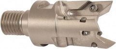 Millstar - VCGT Series ASON, Right Hand Cut, 50mm Head Length, Modular Milling Cutting Unit Head - 32mm Cutting Diam, 1/8" Depth of Cut, Universal Insert Size - Caliber Tooling