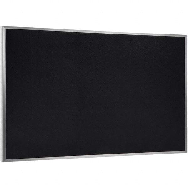 Ghent - Cork Bulletin Boards Style: Recycled Rubber Tack Bulletin Board Color: Black - Caliber Tooling