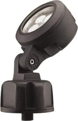 Lithonia Lighting - 1 Head, 120-277 Volt, 11.2 Watt, LED Floodlight Fixture - Knuckle Mount, Aluminum Housing - Caliber Tooling