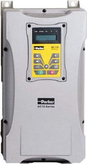 Parker - Three Phase, 480 Volt, 7-1/2 hp, Variable Frequency Drive - 9.53" Wide x 7.8" Deep x 16" High, IP66 - Caliber Tooling