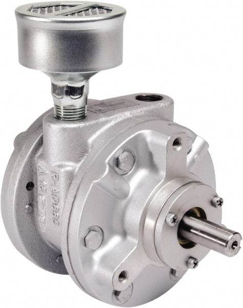 Gast - 4 hp Reversible Face Air Actuated Motor - 0:00 Gear Ratio, 3,000 Max RPM, 1.36" Shaft Length, 5/8" Shaft Diam - Caliber Tooling