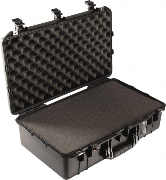 Pelican Products, Inc. - 15-15/32" Wide x 8-15/64" High, Aircase w/Foam - Black - Caliber Tooling