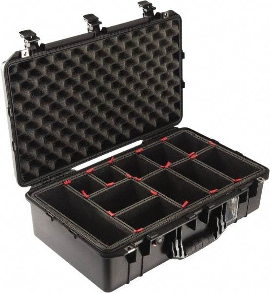 Pelican Products, Inc. - 15-15/32" Wide x 8-15/64" High, Aircase w/Divider - Black - Caliber Tooling