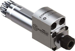 Command Tooling - 0.2mm to 7mm Capacity, 61mm Projection, Swiss Citizen, ER11 Collet Chuck - 128mm OAL, 25mm Shank Diam - Exact Industrial Supply