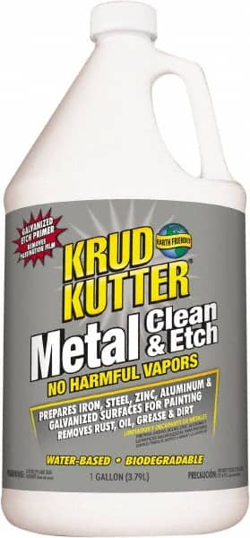 Krud Kutter - 1 Gal Bottle Cleaner/Etcher - 800 to 1,200 Sq Ft/Gal Coverage - Caliber Tooling