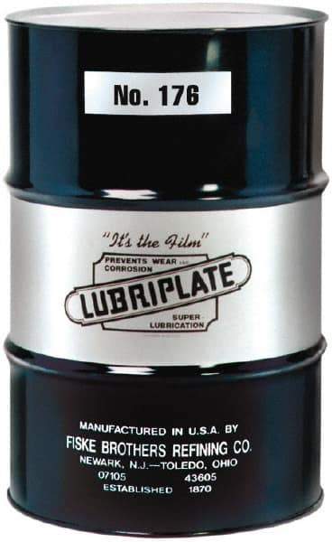 Lubriplate - 400 Lb Drum Inorganic/Organic Combination Extreme Pressure Grease - Black, Extreme Pressure, 275°F Max Temp, NLGIG 00, - Caliber Tooling