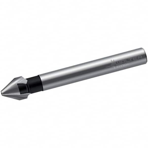 Walter-Titex - 20mm Head Diam, 10mm Shank Diam, 3 Flute 60° High Speed Steel Countersink - Caliber Tooling