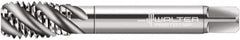 Walter-Prototyp - 3/4-16 UNF 4 Flute 2B Bottoming Spiral Flute Tap - Cobalt, Bright Finish, 4-1/4" OAL, Right Hand Flute, Right Hand Thread, Series A2356760 - Caliber Tooling