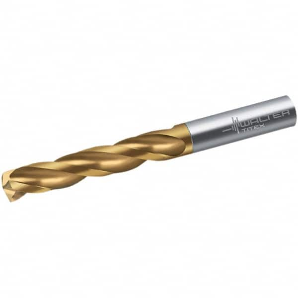 Walter-Titex - 7.8mm 150° Spiral Flute Solid Carbide Screw Machine Drill Bit - Caliber Tooling