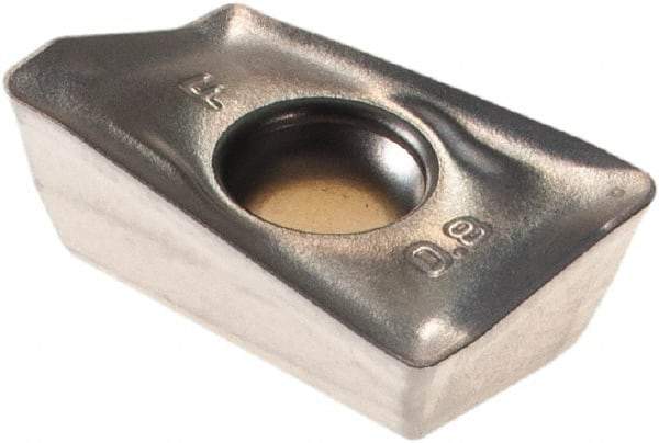 Walter - ADMT10T308 F56 Grade WSM35S Carbide Milling Insert - TiAlN/Al2O3/Al Finish, 0.1496" Thick, 0.8mm Corner Radius - Caliber Tooling