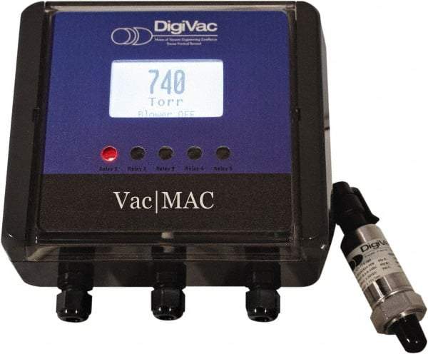 DigiVac - Pressure & Vacuum Switches Switch Type: 3- Way/ SPDT (no off) Inlet Size: 1/8 (Inch) - Caliber Tooling