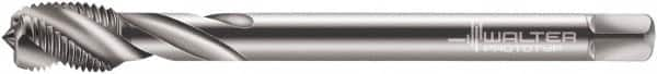 Walter-Prototyp - M24x1.50 Metric Fine 5 Flute 6H Modified Bottoming Spiral Flute Tap - Cobalt, Bright Finish, 140mm OAL, Right Hand Flute, Right Hand Thread, Series 7156770 - Caliber Tooling