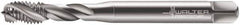 Walter-Prototyp - M8x1.25 Metric 3 Flute 6G Modified Bottoming Spiral Flute Tap - Cobalt, Bright Finish, 90mm OAL, Right Hand Flute, Right Hand Thread, Series 7053770 - Caliber Tooling