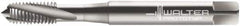 Walter-Prototyp - 5/16-18 UNC 3 Flute 2B Modified Bottoming Spiral Flute Tap - Cobalt, Bright Finish, 90mm OAL, Right Hand Flute, Right Hand Thread, Series 22410 - Caliber Tooling