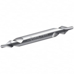 Walter-Titex - #1 Plain Cut 60° Incl Angle High Speed Steel Combo Drill & Countersink - Caliber Tooling