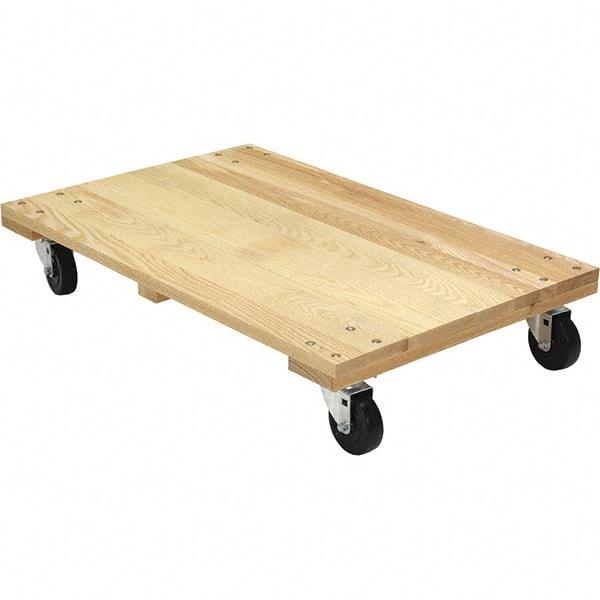 Vestil - 1,200 Lb Capacity Hardwood Dolly - 36" Long x 24" Wide - Caliber Tooling