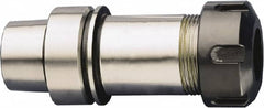 HAIMER - 1mm to 16mm Capacity, 3.15" Projection, HSK32E Hollow Taper, ER25 Collet Chuck - 0.0001" TIR - Exact Industrial Supply