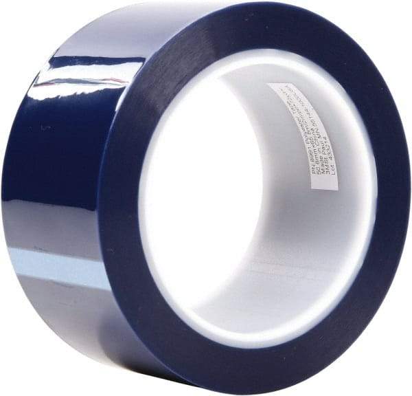 3M - 3" Wide x 72 Yd Long Blue Polyester Film Masking Tape - Series 8991, 2.4 mil Thick - Caliber Tooling