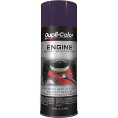 Dupli-Color - 12 oz Plum Purple Automotive Heat Resistant Paint - Gloss Finish, 500°F Max Temp, Comes in Aerosol Can - Caliber Tooling