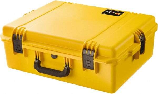 Pelican Products, Inc. - 19-45/64" Wide x 8-39/64" High, Clamshell Hard Case - Yellow, HPX High Performance Resin - Caliber Tooling